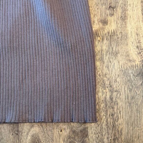 NBD Revolve Moira Dress Cut Out Bodycon Long Sleeve Dress Mocha Size Small - Picture 9 of 9